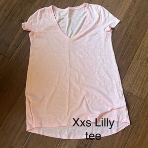 Lilly Pulitzer Pink V-Neck Tee